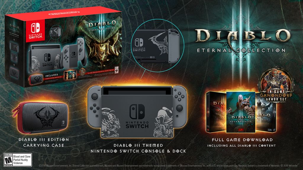 Nintendo releasing Nintendo Switch Diablo III: Eternal Collection
