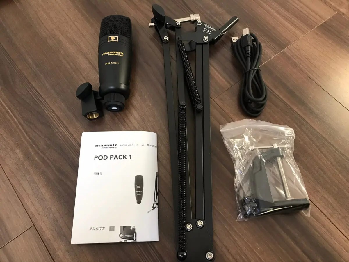 PODPACK1付属品