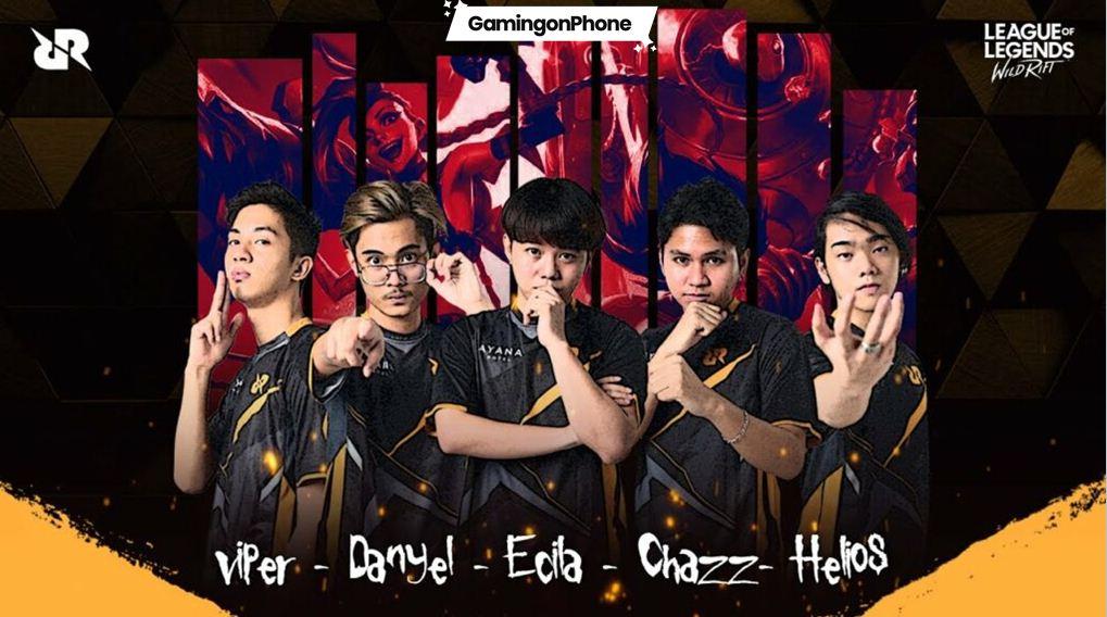 Team RRQ Wild Rift Roster 2021