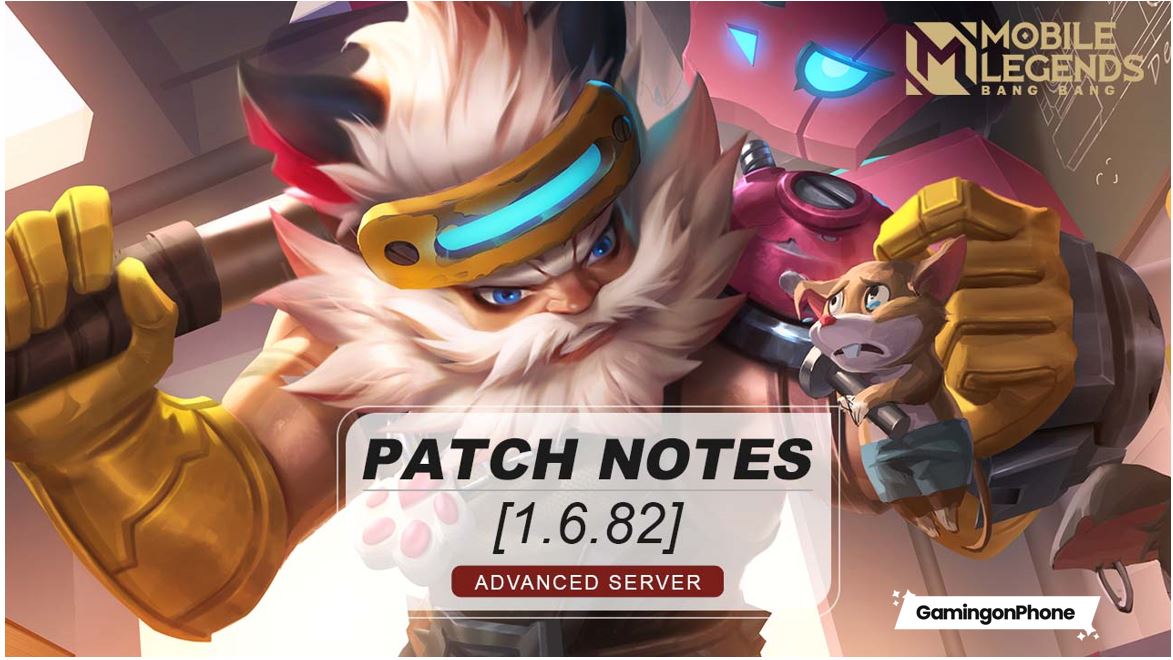 Mobile Legends Patch 1.6.82 Update