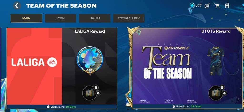 Team of the Season Store event in FC Mobile 25, FC Mobile 25 TOTS