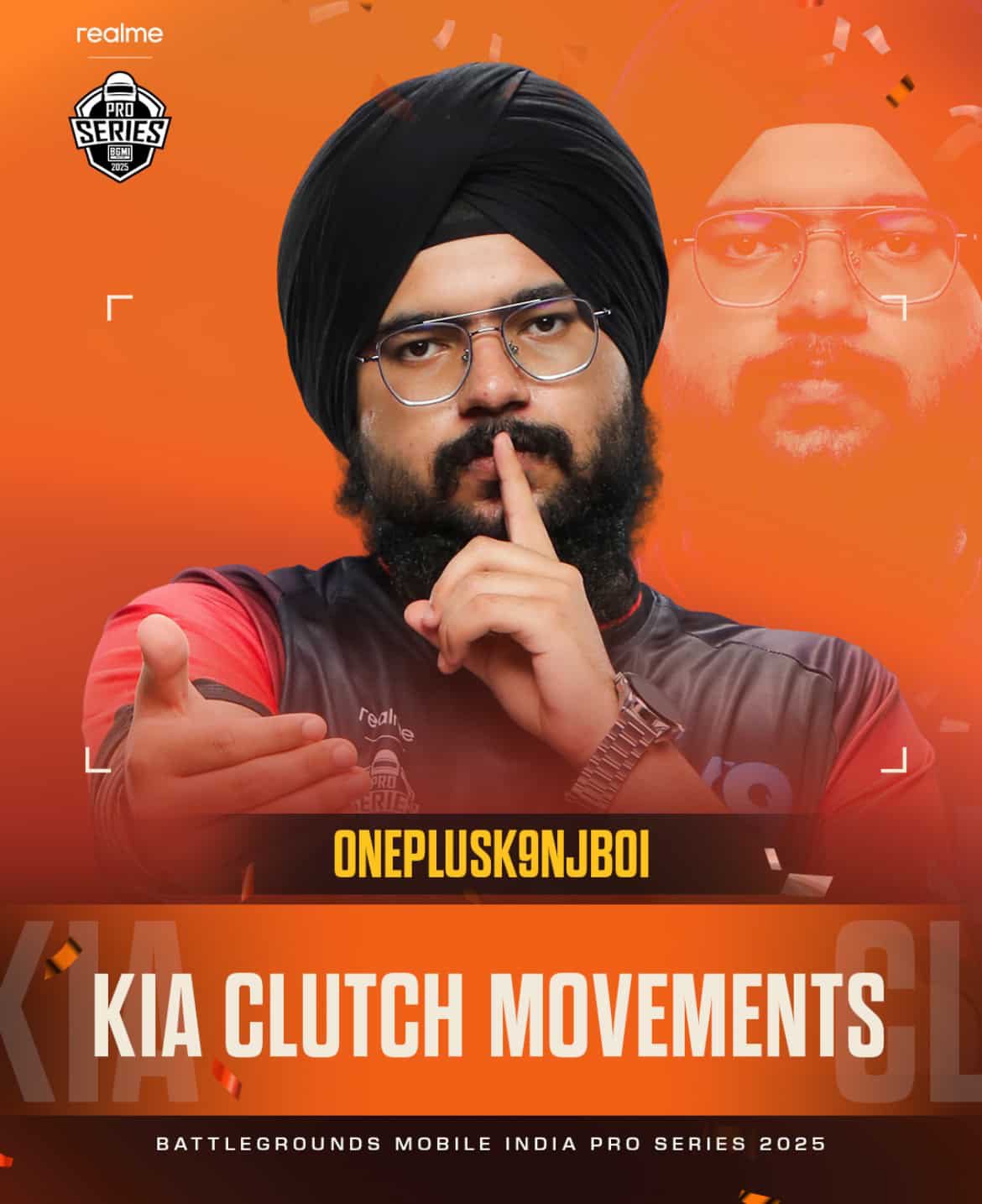 OnePlus K9 NinjaBoii - KIA Clutch Movements winner