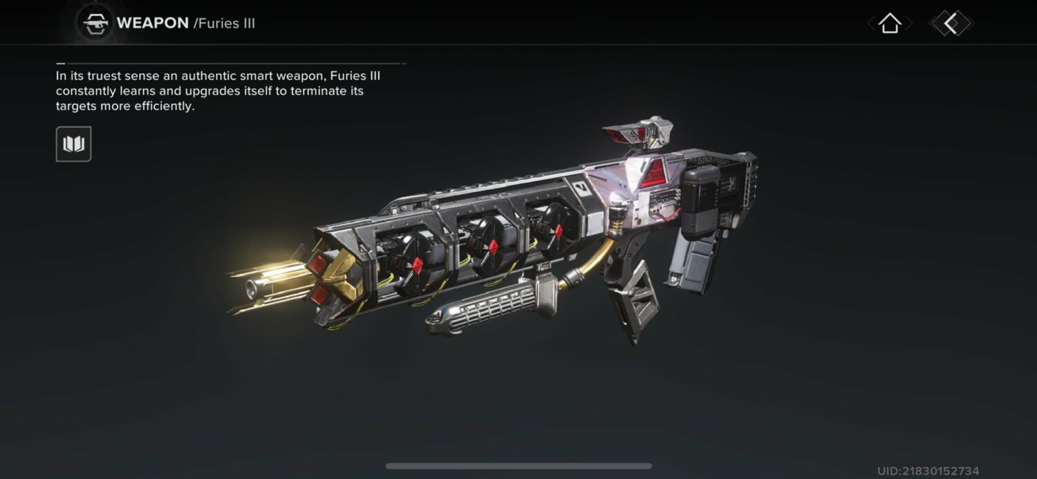 Furies III in Destiny: Rising