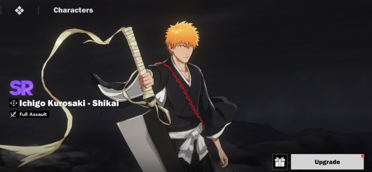 Ichigo Kurosaki (Shikai) in BLEACH: Soul Resonance