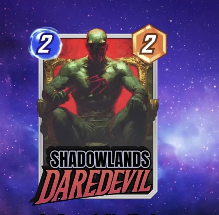 Shadowlands Daredevil Marvel Snap