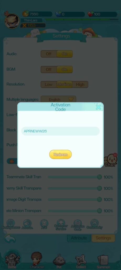 MapleStory R Evolution activation code redemption center