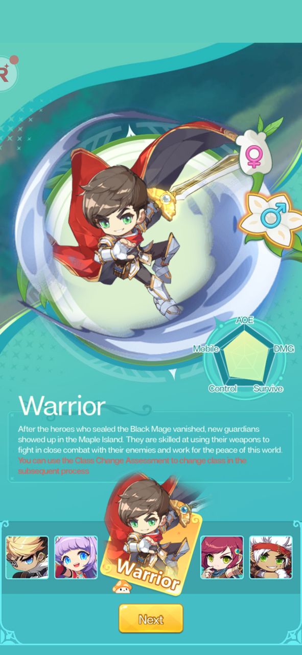 Class in MapleStory R- Evolution