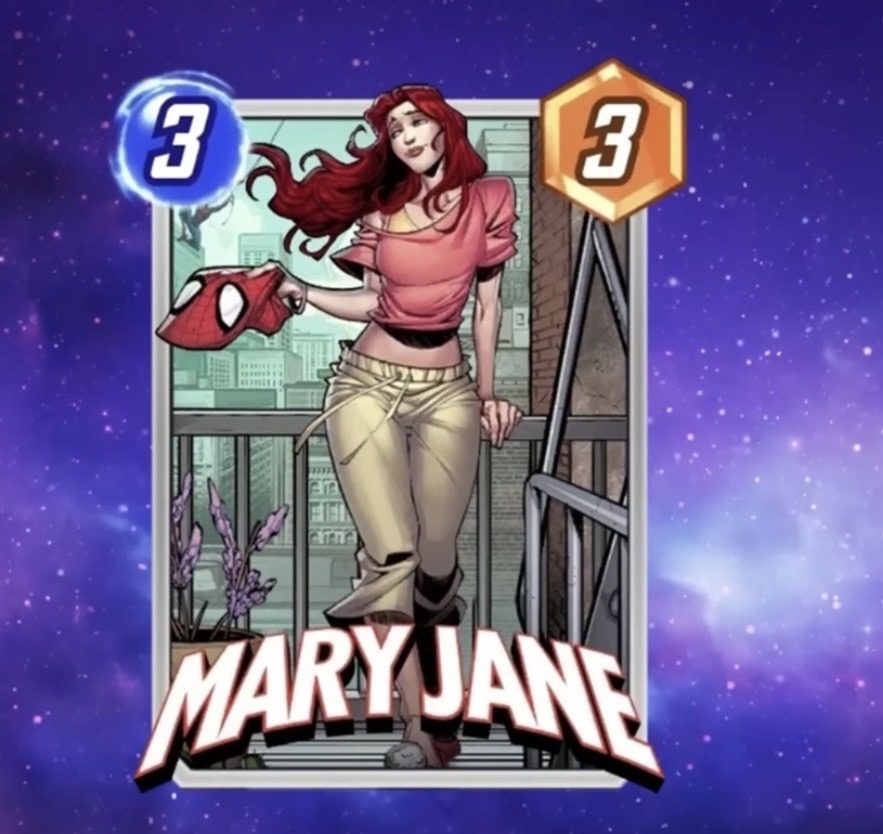 Marvel Snap July Spotlight Cache Mary Jane