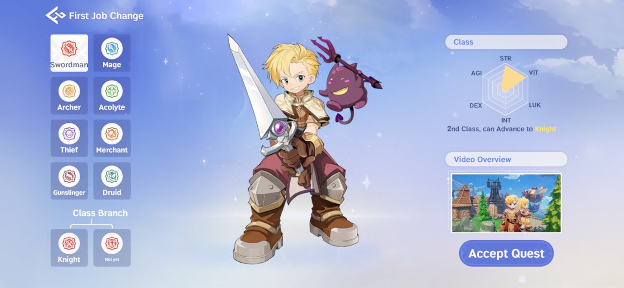 Ragnarok: The New World Class Tier List