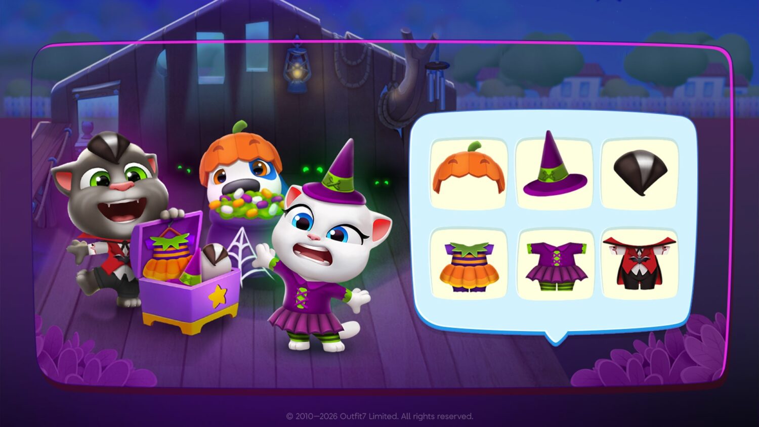 Talking Tom & Friends takes over Halloween with spooky events across nine games