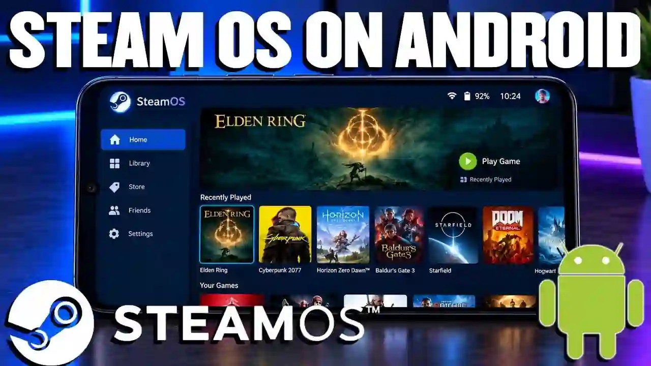 DroidDeck: Turn any Android device into a Steam Deck