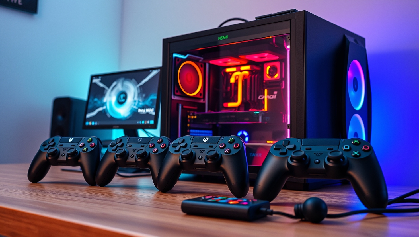 Best PC Gaming Controllers In 2026 Ranked Gaming PC Guru Best Pc Gaming Controllers Featured 