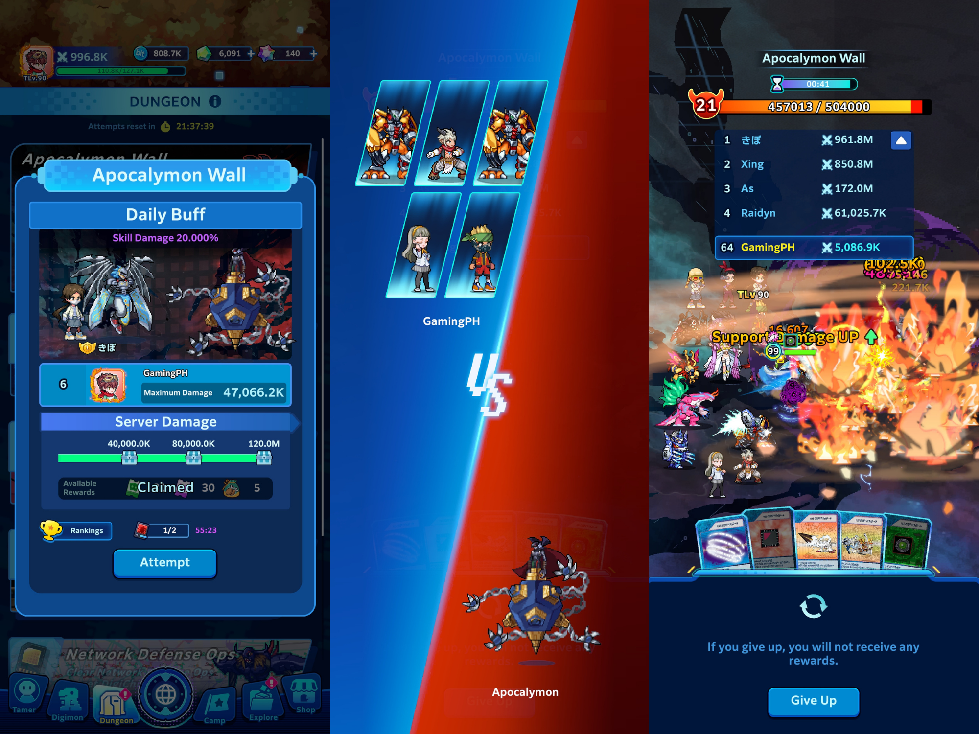 How you can Repair the Apocalymon Wall Dungeon Bug in Digimon UP – GamingPH.com