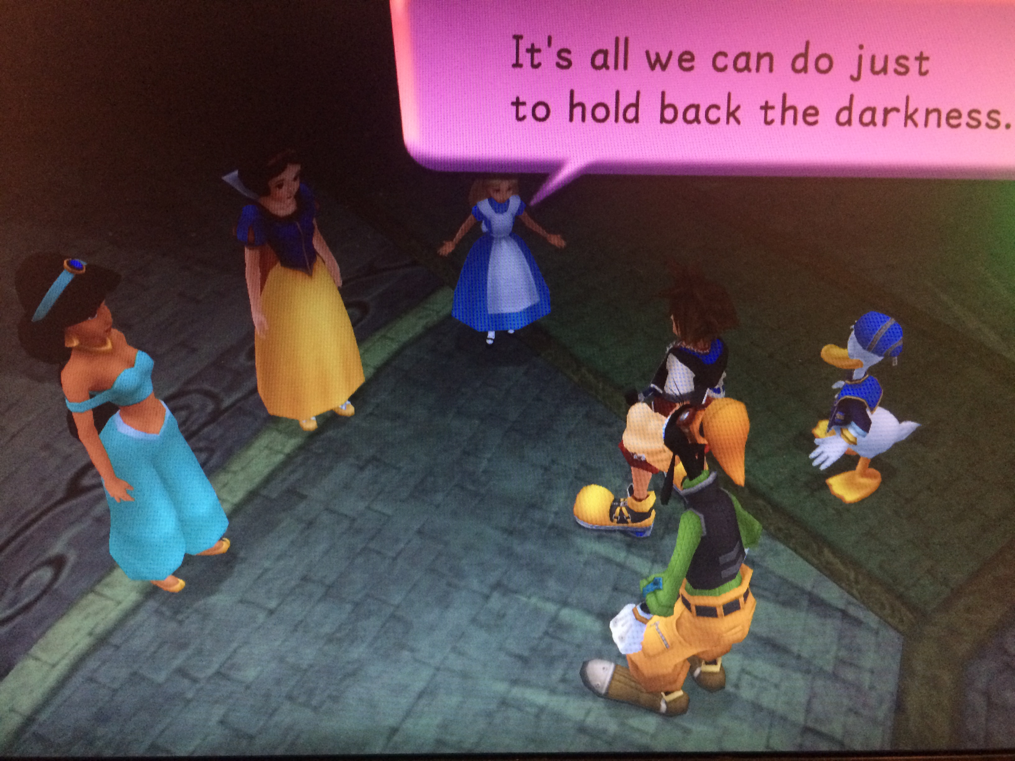 Jasmine, Snow White and Alice