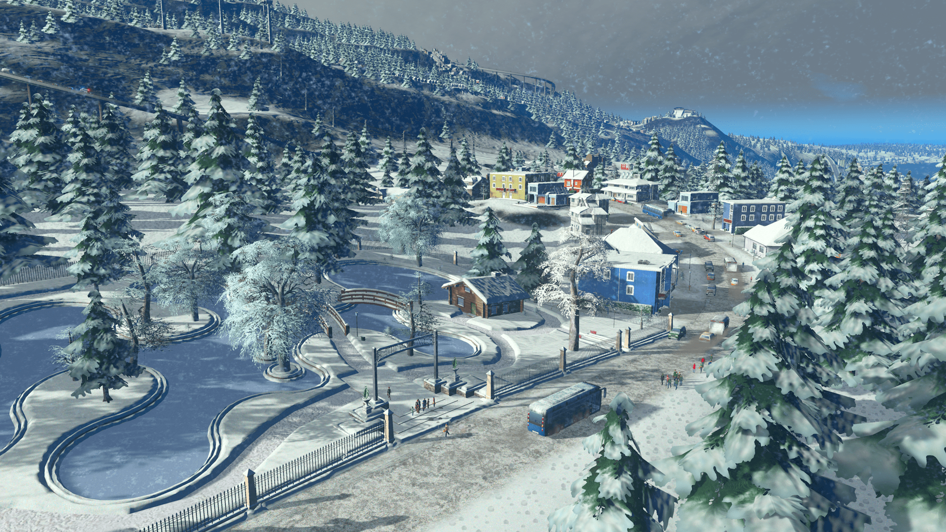 Cities: Skylines Snowfall