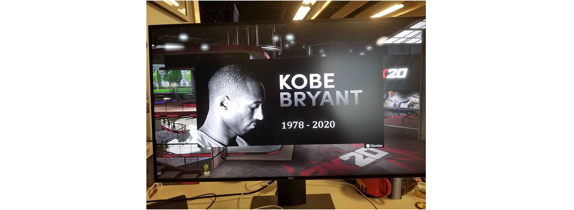 nba 2k20 update kobe title screen