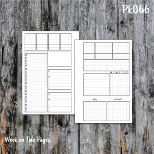 066: Week on Two Pages