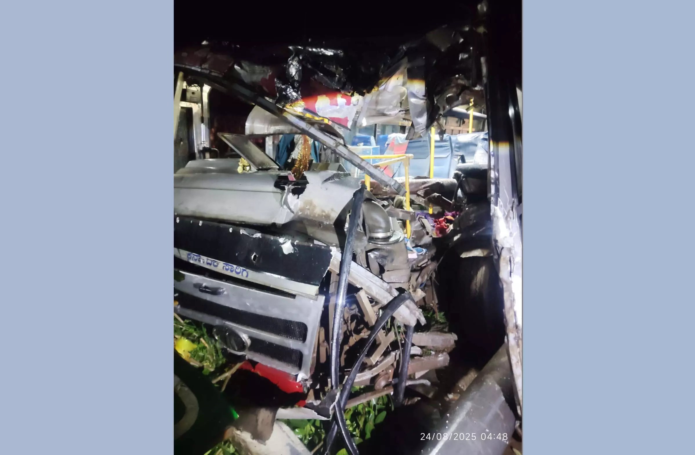 Sasthan Toll Gate Accident: KSRTC Bus Crashes, 12 Passengers&nbsp;Injured