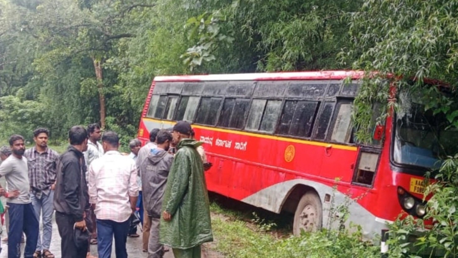 Haliyal: KSRTC Bus Hits Pedestrian in Karlakatta, Woman Dies on the&nbsp;Spot
