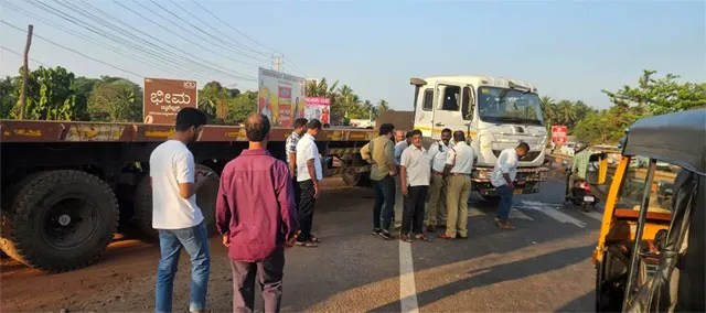 Mangaluru: Speeding Trailer Rams into Mother-Daughter Duo at Mulki; Both Seriously&nbsp;Injured