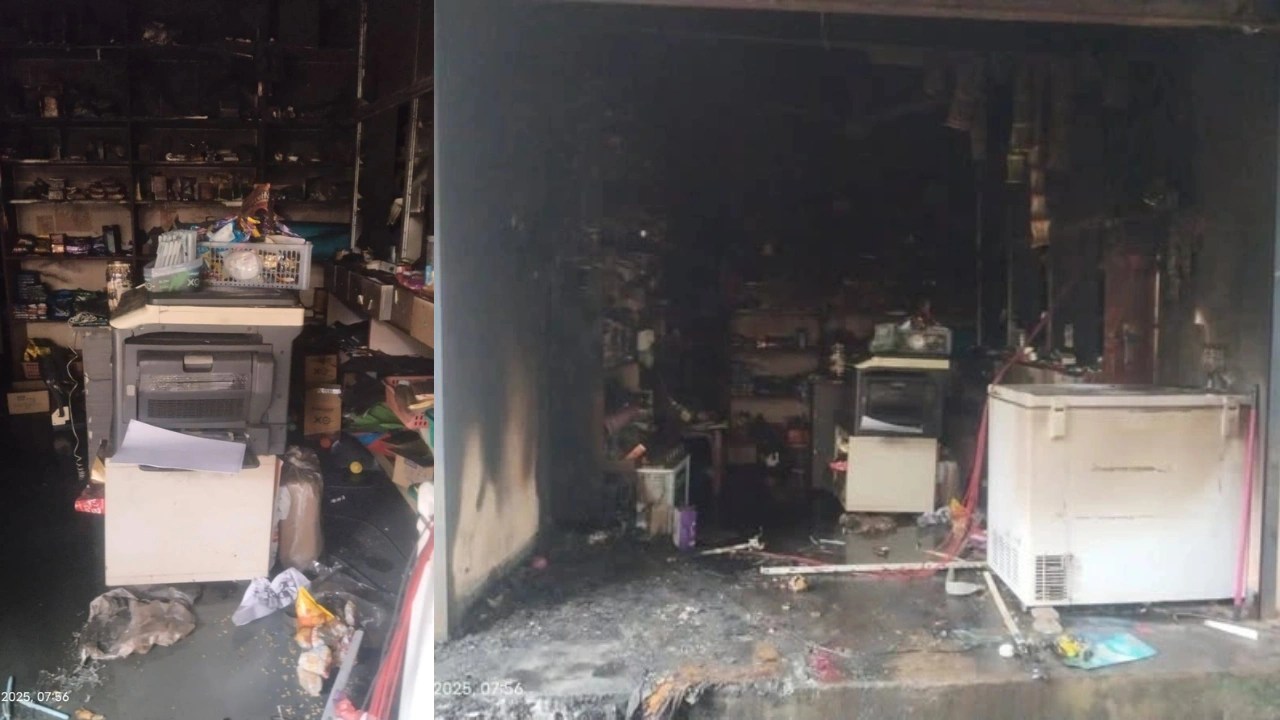 ಕಾರವಾರ: ಅಗ್ನಿ ಅವಘಡ; ಲಕ್ಷಾಂತರ ರೂಪಾಯಿ&nbsp;ನಷ್ಟ