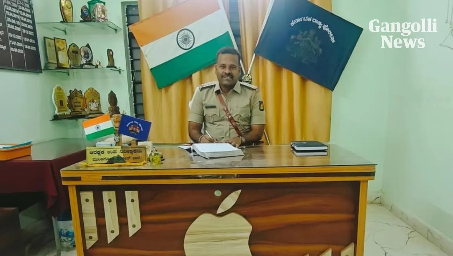 ಮುಂಡಗೋಡ ಪೊಲೀಸ್ ಠಾಣೆಗೆ ನೂತನ ಪಿಎಸ್ಐ ಆಗಿ ಮಂಜುನಾಥ್ ಗೌಡರ್ ಅಧಿಕಾರ&nbsp;ಸ್ವೀಕಾರ