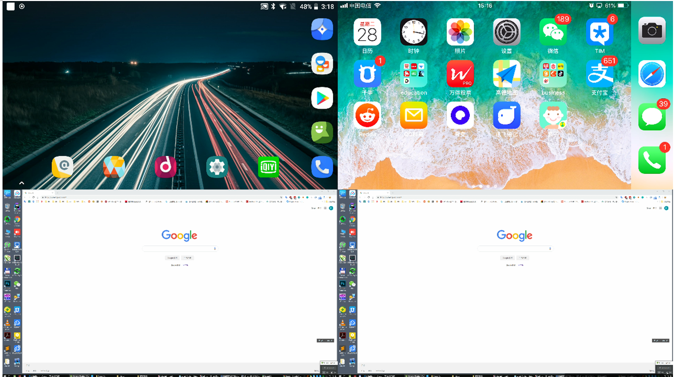 蓝莓投屏 - Windows/iOS/Android/MacOS 投屏sdk 支持Airplay