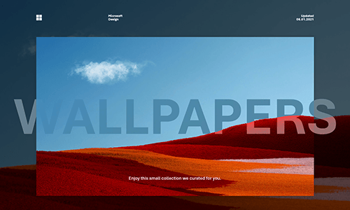 Microsoft Design Wallpapers - 微软官方出品免费超清4K壁纸网站