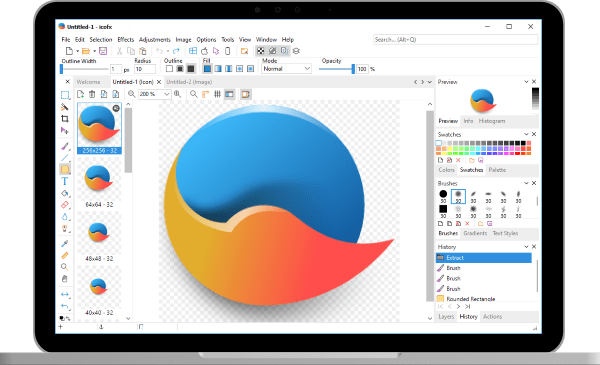 IcoFX v3.6.0 专业图标制作软件便携版