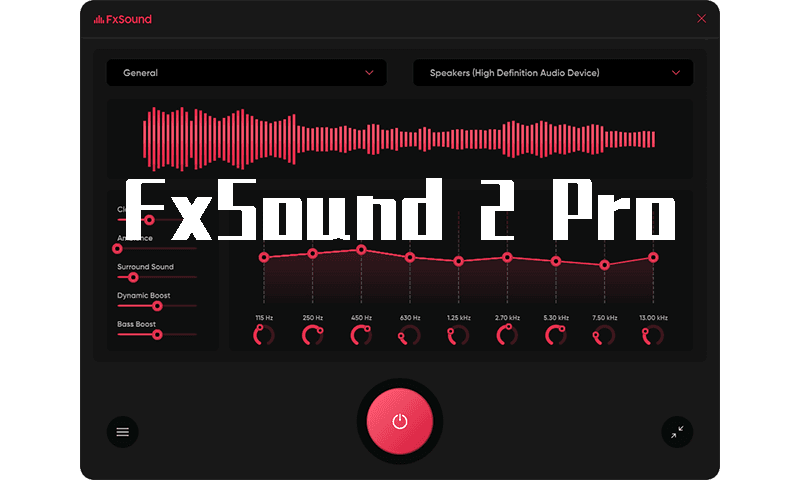 FxSound 2 Pro v1.1.31 著名音效增强神器专业版
