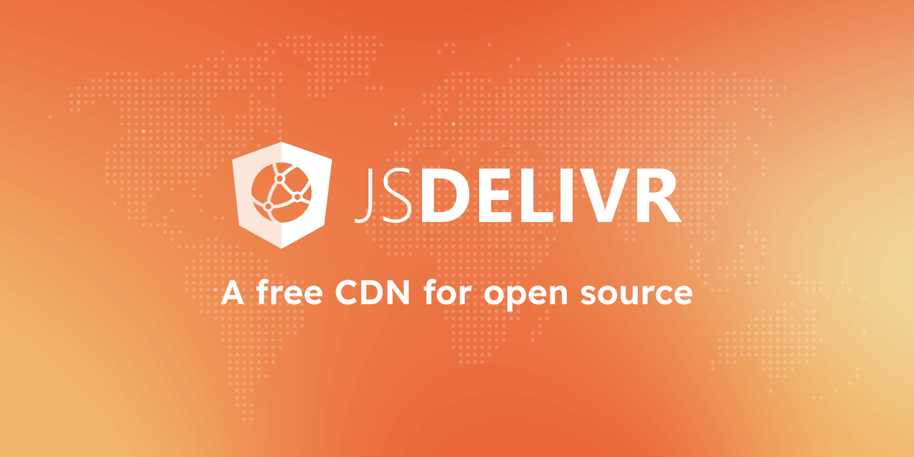 JSDelivrs - GitHub NPM CDN 国内加速节点