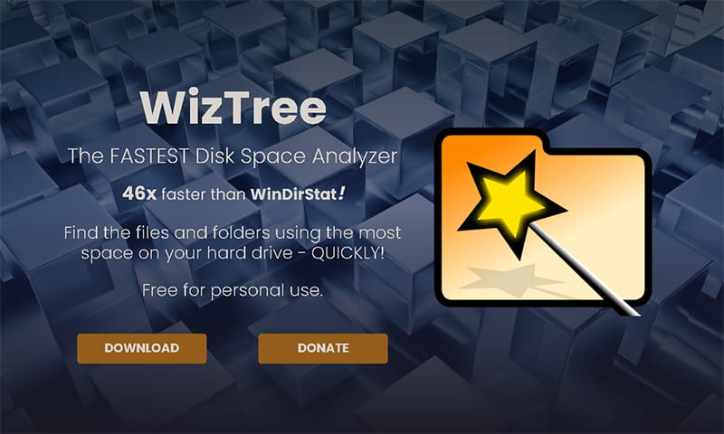 WizTree v4.16 - Windows 磁盘分析工具便携版