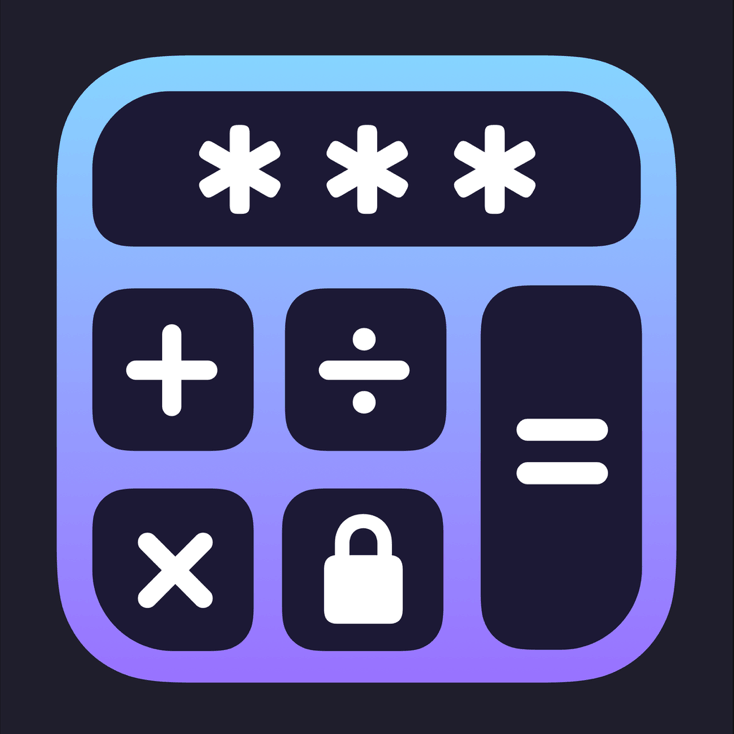 Hidden Calculator - iPhone 文件隐藏应用内购限免