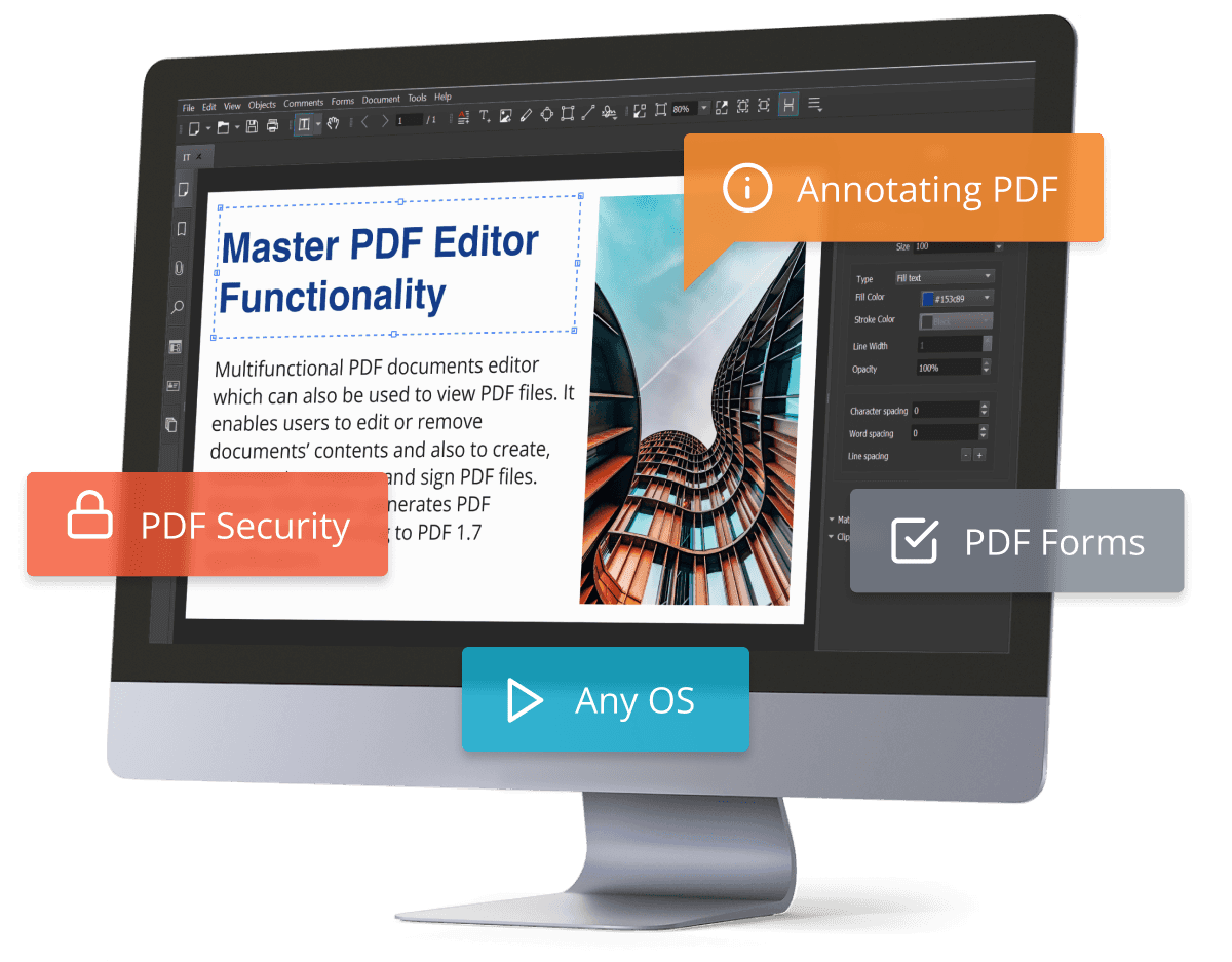 Master PDF Editor v5.9.82 - 小巧多功能PDF编辑器便携版