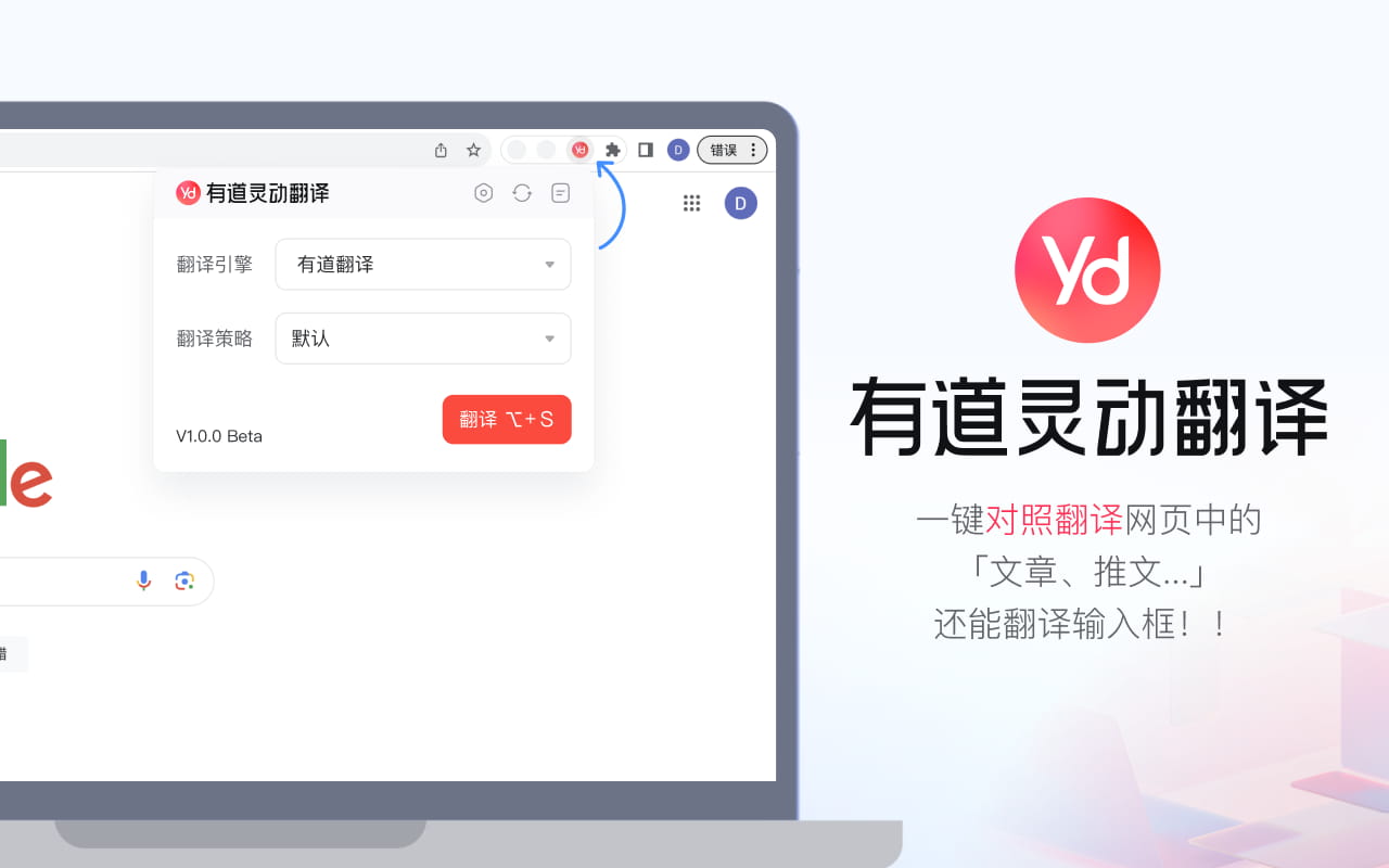 有道灵动翻译：您的全方位网页翻译伙伴