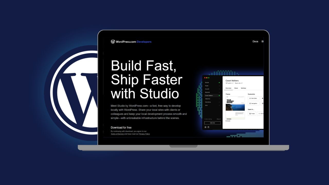 WordPress Studio - 快速搭建本地 WordPress 开发环境的新选择