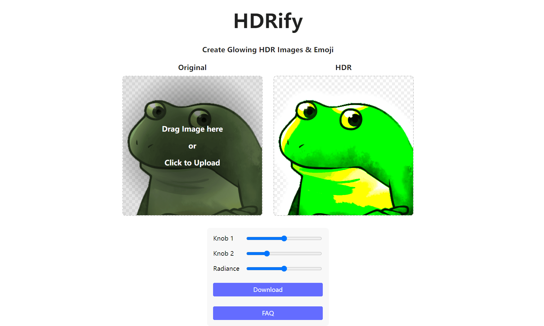 HDRify：制作个性化的发光 HDR 表情符号