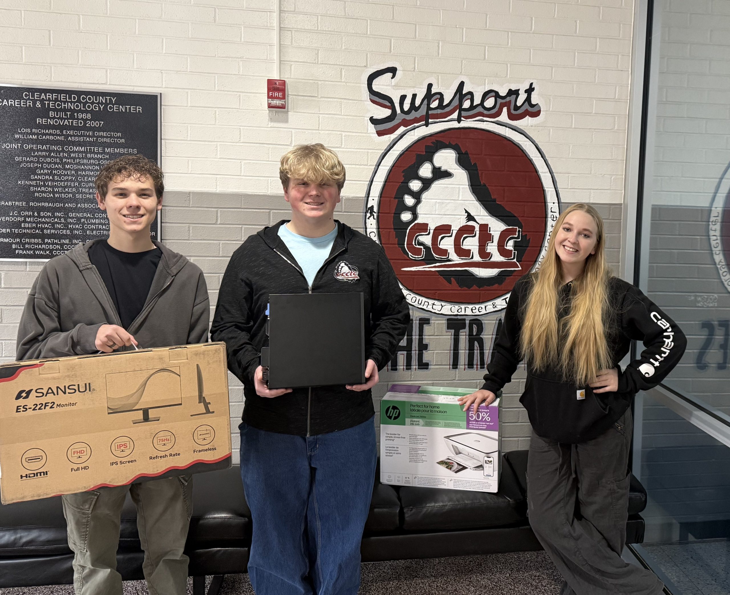 Career Pathways Team Collects Funds for Families in Need