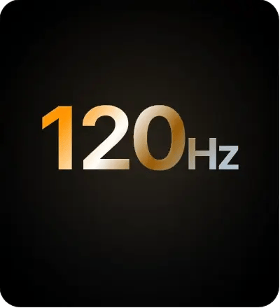 120Hz Sampling Rate