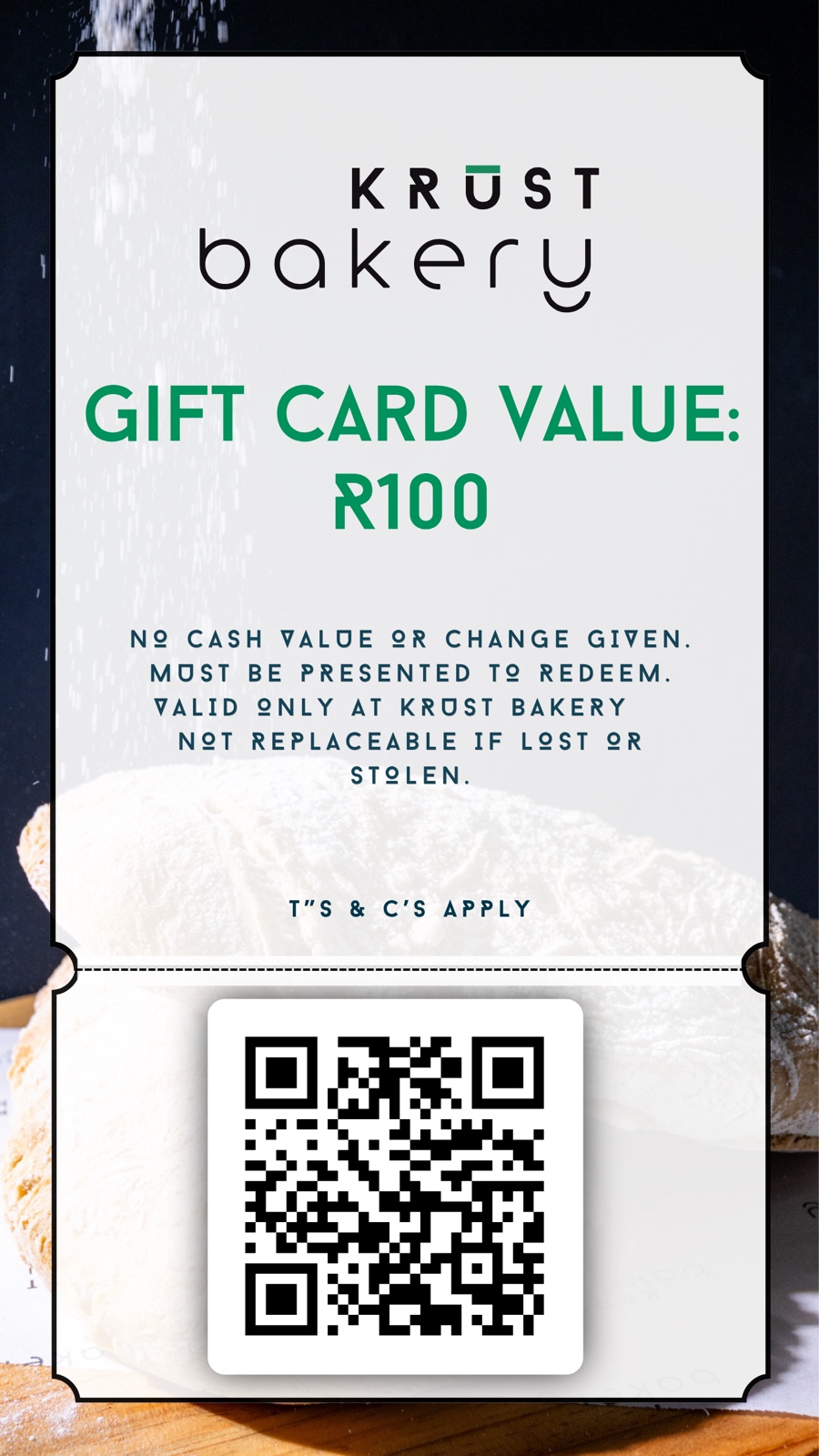 Krust Bakery – Gift Card