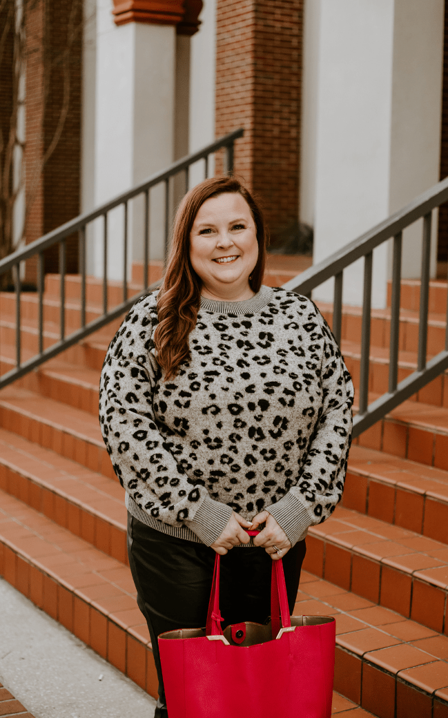 Co-Owner of Gap Science Erin West in business attire