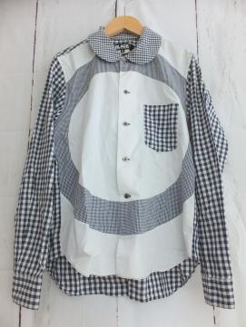 BLACK COMME des GARCONS ブラック コムデギャルソン ギンガムチェック 