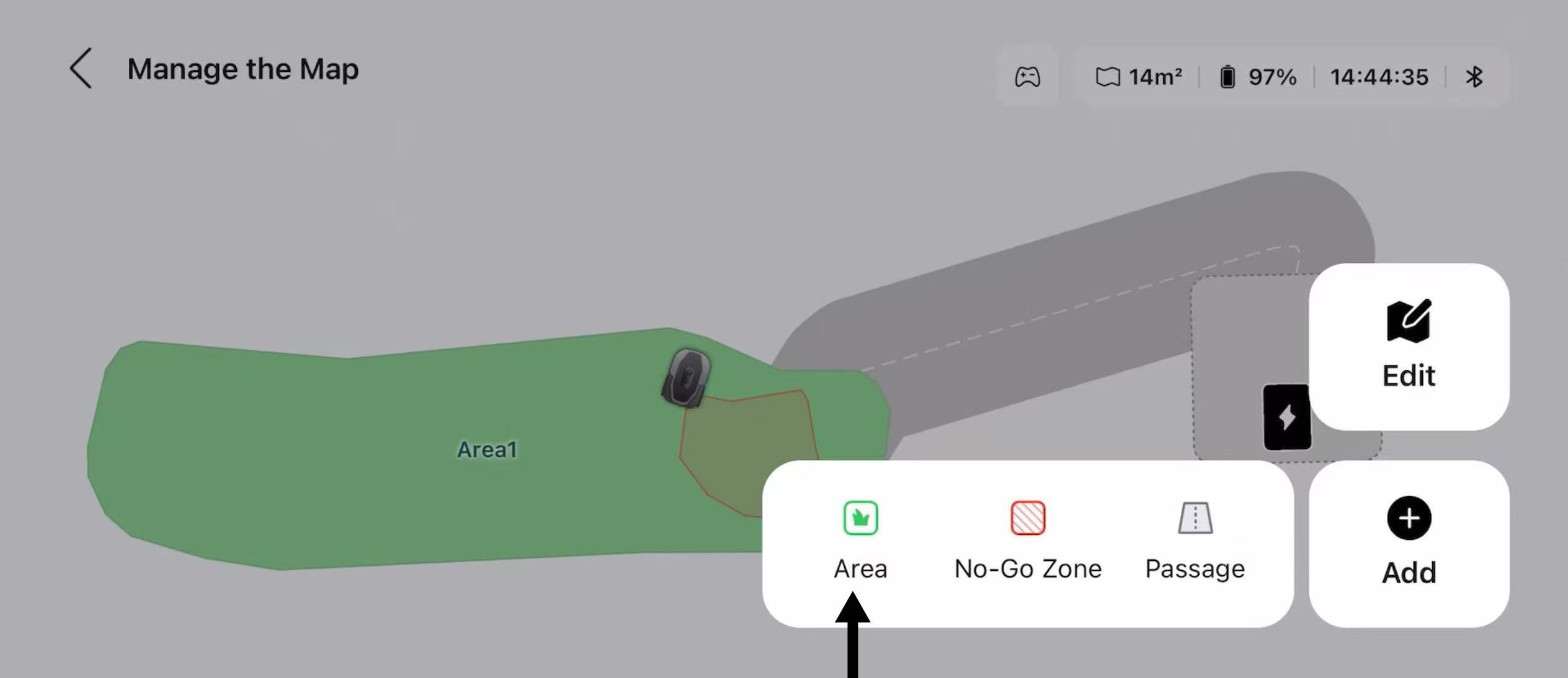 Q1 How To Create Multiple Areas In The Map Roborock Help Center