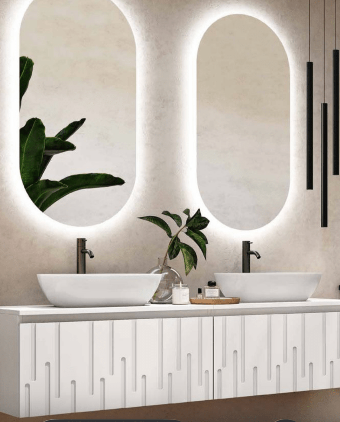 Palmas – Mobile da bagno in nobilitato in vari colori
