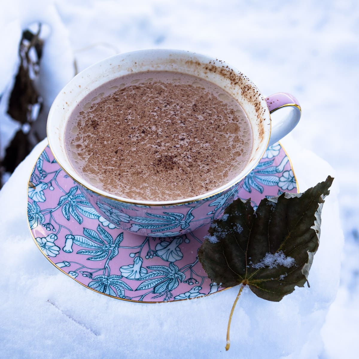 The sugar, cocoa powder, cornstarch and half of the milk. 5 Minute Homemade Hot Chocolate With 2 Ingredients Garlic Delight