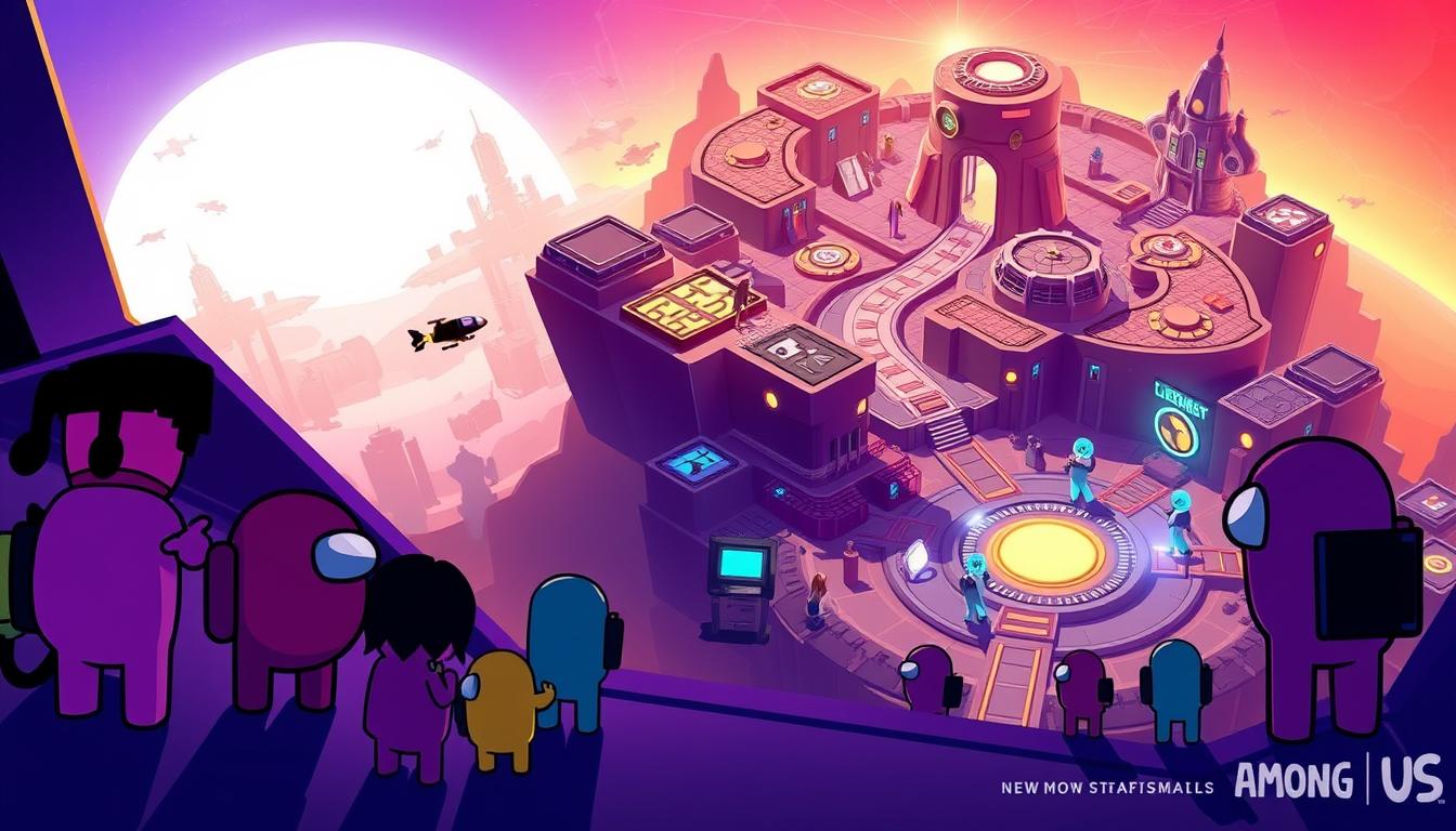 New Features And Updated Maps In Among Us Funcoes E Mapas 