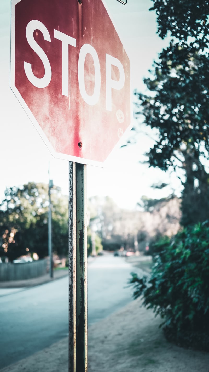 stop sign