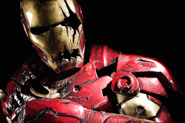Cosplay - Homem de Ferro Zumbi