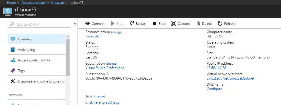 Build an Azure Virtual Machine using PowerShell » GarryBargsley.com