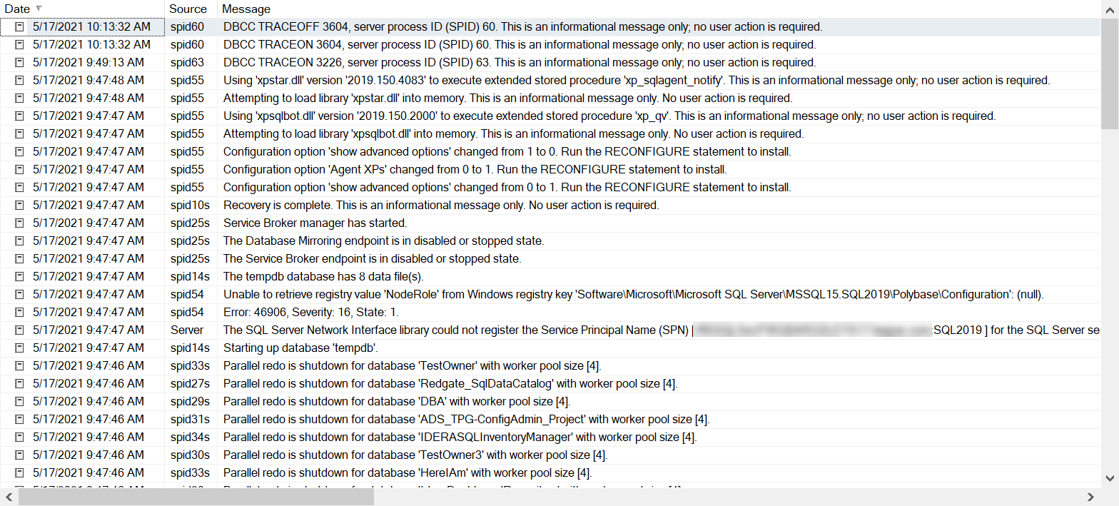 Where are my SQL Server Errors? » GarryBargsley.com